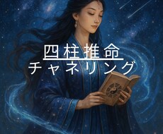 チャネリング四柱推命鑑定書作成します 「宇宙エネルギー四柱推命」で詠む宇宙時間に刻まれたレター