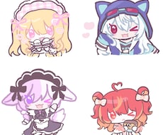 ゆるいデフォルメを作成します