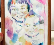 カラフルオシャレな似顔絵を描きます イメージ1