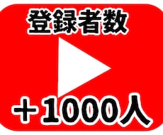 YouTubeの登録者増やします イメージ1