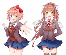 キャラクター立ち絵制作します イメージ1