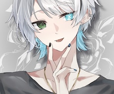 SNS、TRPGで使えるアイコン絵を作成します イメージ1
