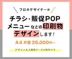 プロデザイナーがチラシやフライヤーのデザインします イメージ1
