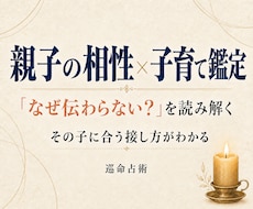 子育ての迷いを理解に変える・接し方読み解きます この子らしさを伸ばすために・相性の良し悪しだけで終わらない