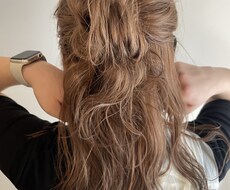 似合う髪型、巻き方、ヘアセットの仕方を教えます イメージ1