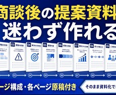 提案書の伝わる文章を整えます イメージ1
