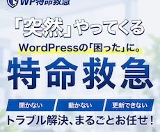WordPressの不具合・エラーの原因調査します イメージ1