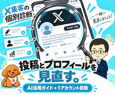 AIでX集客の投稿とプロフィールを改善します イメージ1