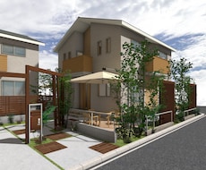 住宅パースを提供します イメージ1