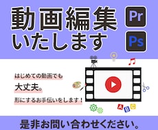 動画編集いたします はじめての動画でも大丈夫。形にするお手伝いします！