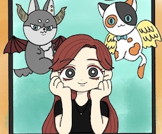動物や人を描きます イメージ1