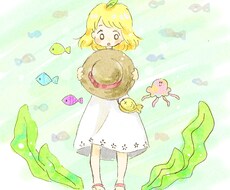 ゆるふわ可愛いイラスト描きます ゆめかわ・ファンシー・ふんわりイラスト好きな人へ