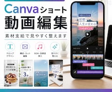 Canvaショート動画を編集します イメージ1