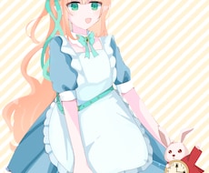 ふんわりかわいい一枚絵・立ち絵をお描きします イメージ1