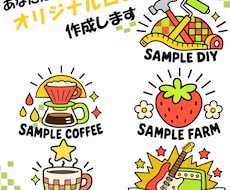 ポップで可愛いオリジナルロゴを作成します イメージ1