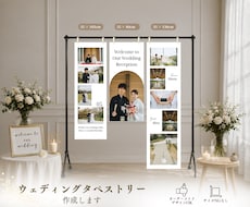 TW02ウエディングタペストリーつくります ウェルカムスペースをおしゃれに！IKEAハンガーラック対応