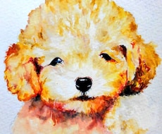 写真サイズに大切な小さな家族の似顔絵お描き致します イメージ1