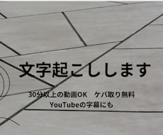 音声、動画の文字起こしやテープ起こしをします 丁寧なケバ取り、誤字チェック徹底！様々な音声に対応します。