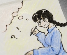 あなたのお仕事姿を手描きイラスト化します イメージ1