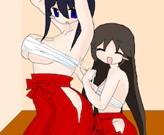 修正無制限！最短即日！かわいい女の子書きます イメージ1
