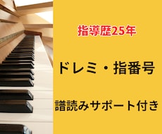 動画不要★ピアノ楽譜にドレミと指番号を書き込みます 音大院卒★書き込むだけではなく譜読みサポートします