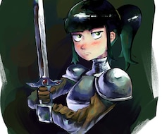 厚塗り風一枚絵・立ち絵描きます モンスターや人物の一枚絵を、厚塗りイラストでお届け。