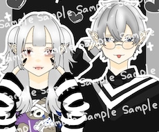 SNS用夢絵アイコン描きます イメージ1