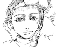 手描き風似顔絵、イラストお描きます イメージ1