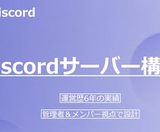 Discordサーバーの構築・権限設定を代行します 複雑な権限設定などはもちろん、アイコン制作もサポート！！