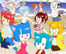 デフォルメキャラのイラスト承ります イメージ1
