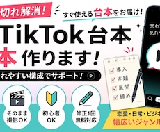 バズネタ！初心者OK！投稿動画用の台本作ります イメージ1