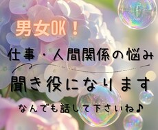 今！聞いてほしい！を受け止めます イメージ1