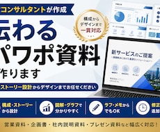 現役コンサルが伝わるパワポ資料を作ります イメージ1