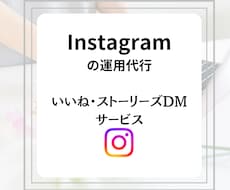 インスタいいね・ストーリーズDM代行します イメージ1