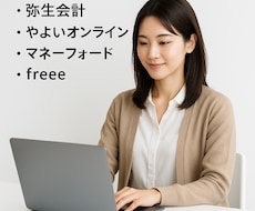 会計ソフトチェック☆寄り添いながらご対応致します 会計事務所経験☆やよい(弥生)・MF会計・freee