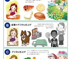 教材イラスト・カット制作いたします 教材にわかりやすいカットを添えて、勉強を楽しくしましょう