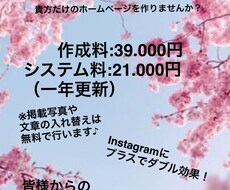 ご希望のホームページを最短で作成します イメージ1