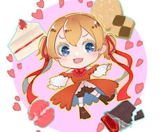 即納可能！可愛いデフォルメキャラ描きます イメージ1