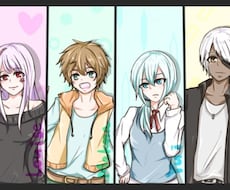 キャラクター作成いたします オリジナルでなにか作品を作られる方など！