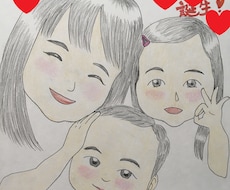 和み系の似顔絵制作します イメージ1