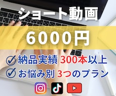 ショート動画・リール編集します ショート動画作成、リール作成、売上や集客につながる動画に