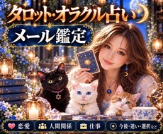 タロット・オラクルカードで丁寧に読み解きます イメージ1