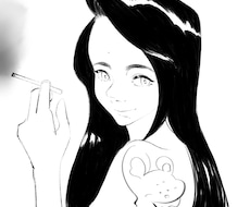 繊細で個性的な絵を描きます イメージ1