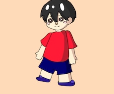 アイコン等に使える、お人形風イラスト描きます イメージ1