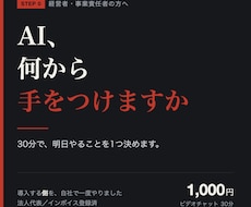 AI導入の何から手をつけるか整理します 導入する側を自社でやった法人代表が30分で交通整理