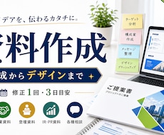 ココナラ最安値｜資料作成します イメージ1