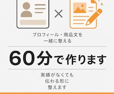 実績がなくても伝わるココナラ出品文を作ります イメージ1