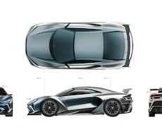 自動車のパーツデザイン、レンダリング描きます バンパーやフェンダー等のデザインと完成予想スケッチを描きます