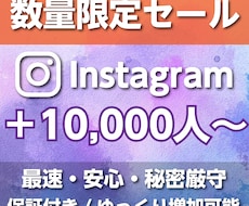 インスタフォロワー10,000人増やします イメージ1