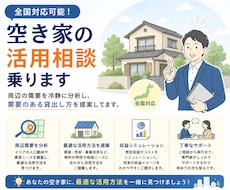 全国対応可能！空き家の活用相談乗ります イメージ1